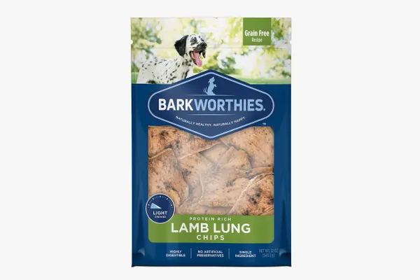 Barkworthies Lamb Lung Chip Chews 
