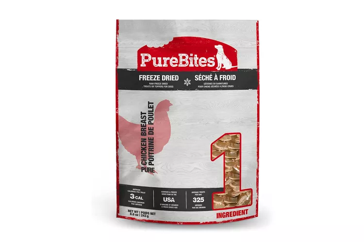 PureBites Freeze Dried RAW Chicken Breast Treats for Dogs