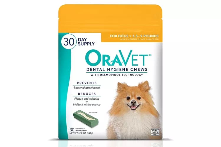 ORAVET Dental Chews for Dogs, Oral Care and Hygiene Chews