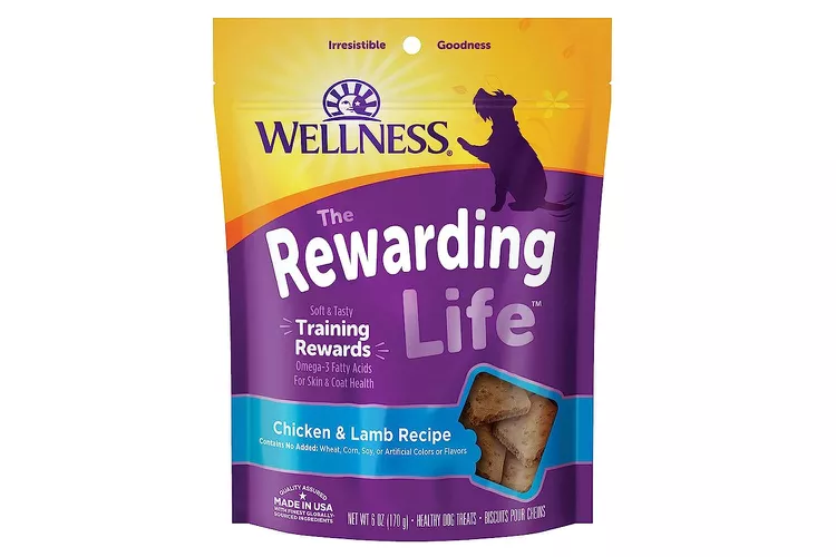 Wellness Rewarding Life Chicken & Lamb Grain-Free Soft & Chewy Dog Treats
