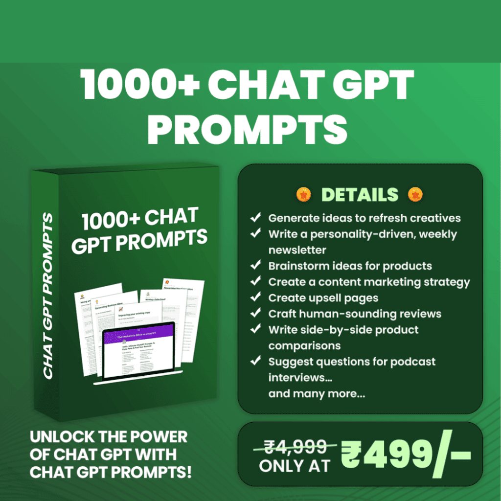 chatgpt prompts