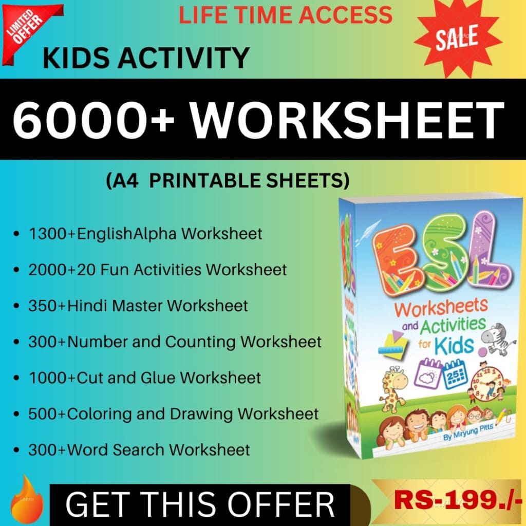 kids worksheet